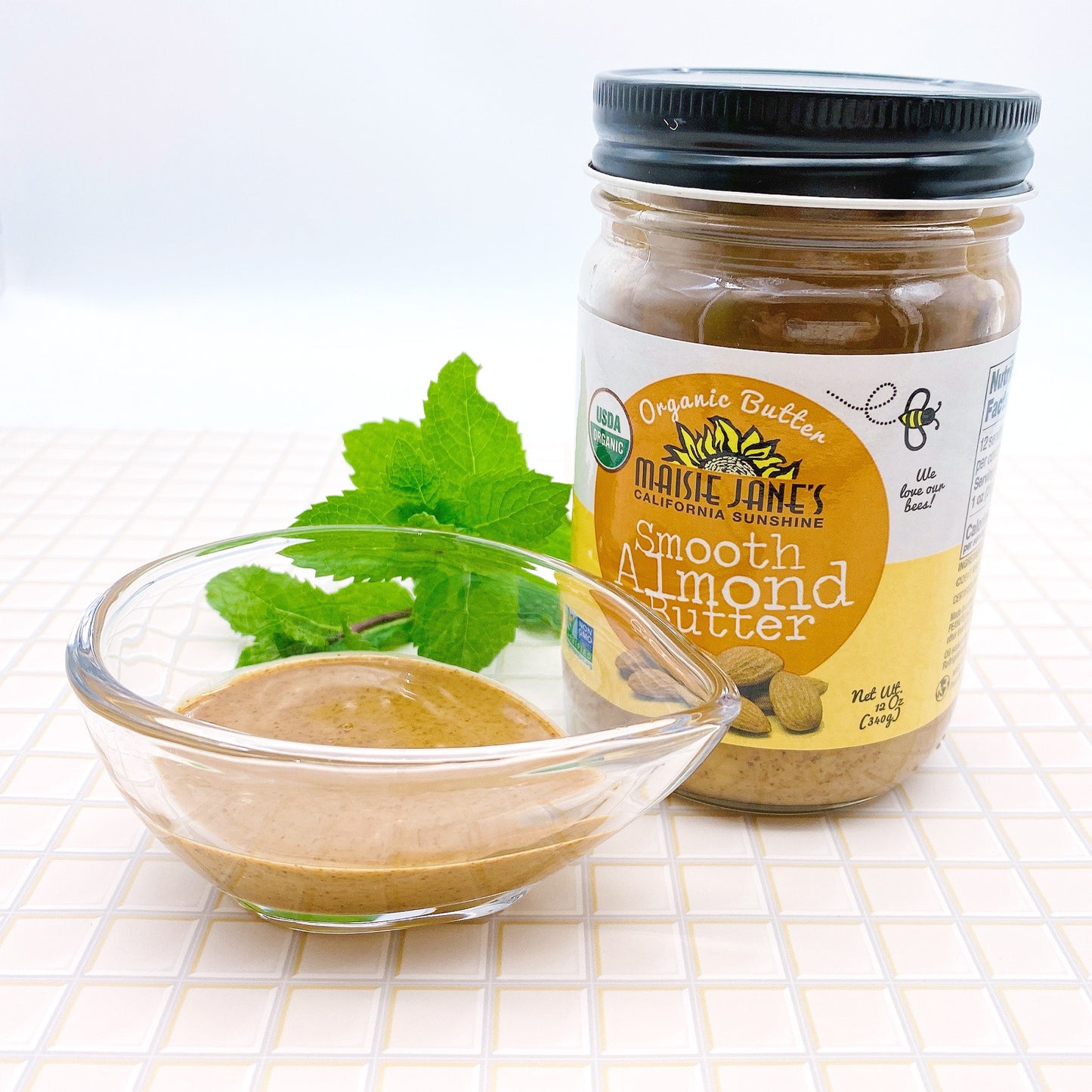 Organic Smooth Almond Butter(オーガニック・アーモンドバター)