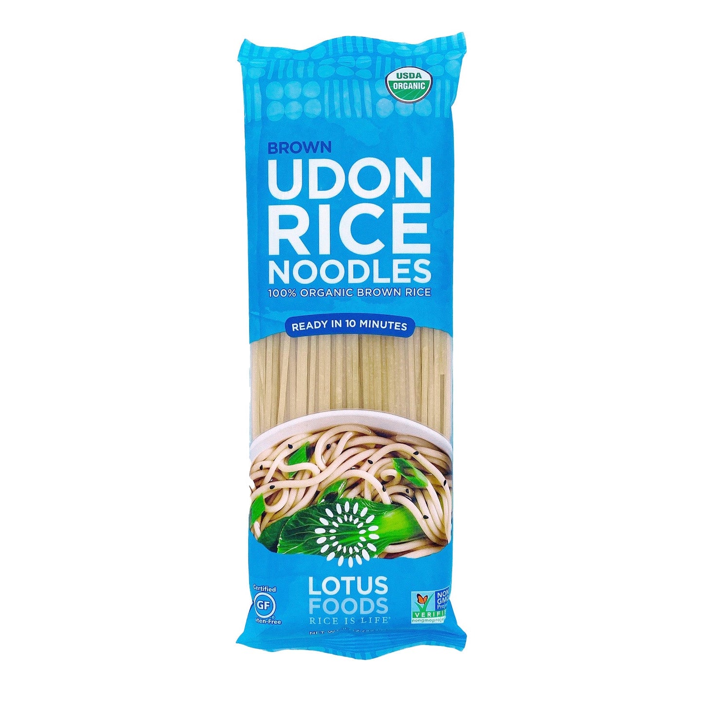 Organic Rice Noodles Brown Udon（玄米うどん）